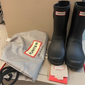 Hunter rain boots